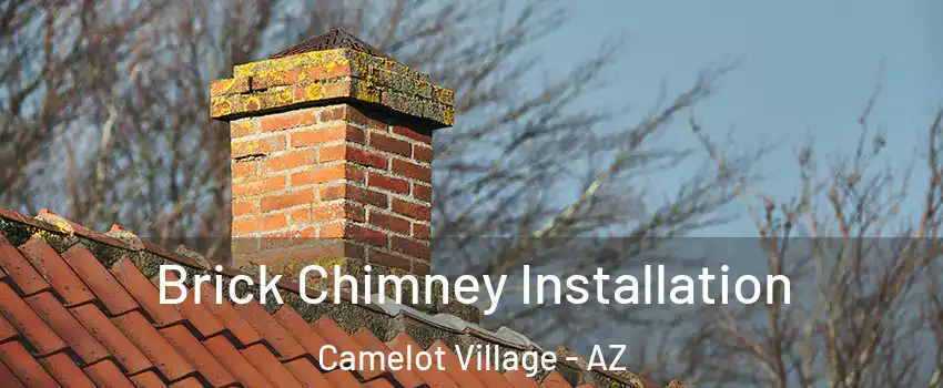 Brick Chimney Installation Camelot Village - AZ
