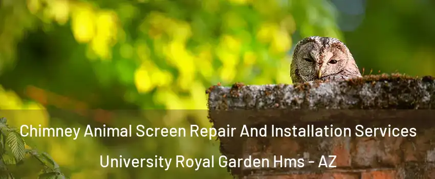 Chimney Animal Screen Repair And Installation Services University Royal Garden Hms - AZ