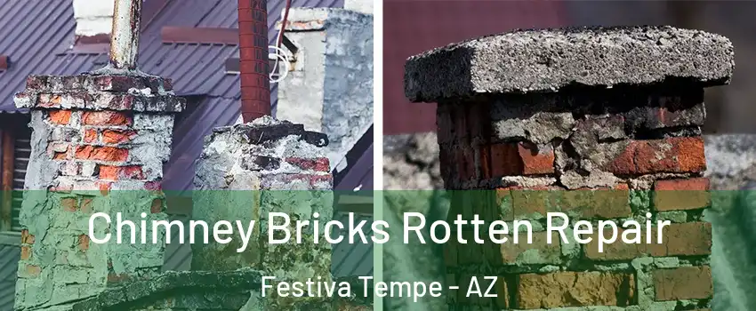Chimney Bricks Rotten Repair Festiva Tempe - AZ