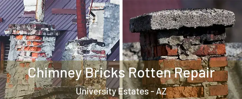 Chimney Bricks Rotten Repair University Estates - AZ
