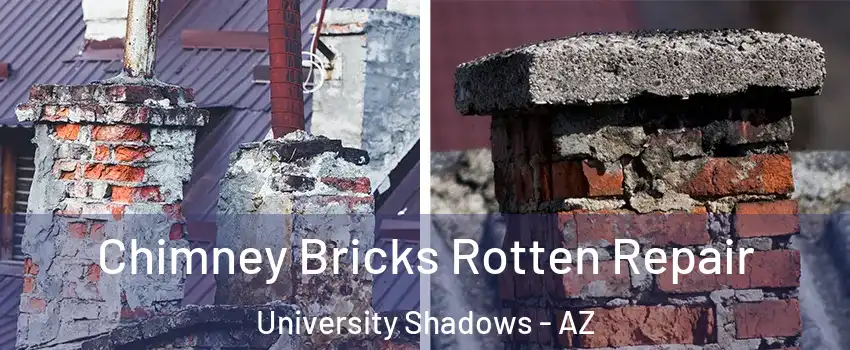 Chimney Bricks Rotten Repair University Shadows - AZ