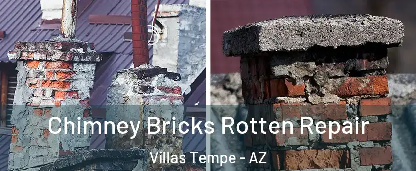 Chimney Bricks Rotten Repair Villas Tempe - AZ