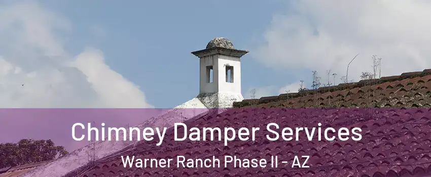 Chimney Damper Services Warner Ranch Phase II - AZ