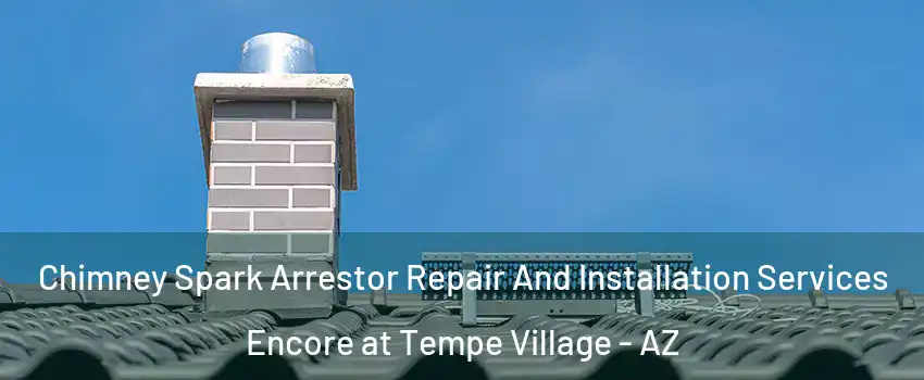 Chimney Spark Arrestor Repair And Installation Services Encore at Tempe Village - AZ