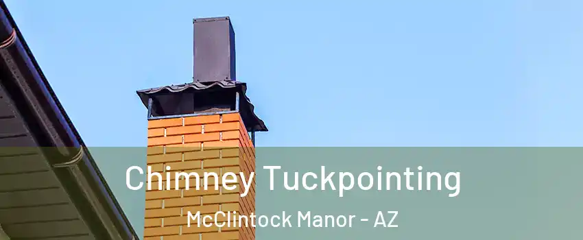 Chimney Tuckpointing McClintock Manor - AZ
