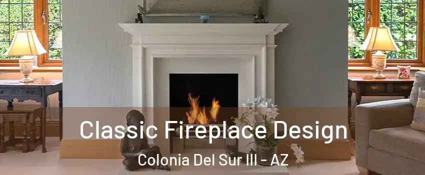 Classic Fireplace Design Colonia Del Sur III - AZ