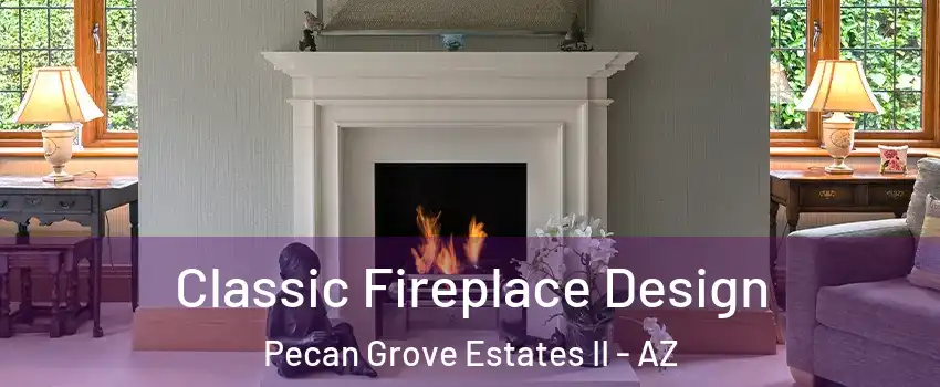 Classic Fireplace Design Pecan Grove Estates II - AZ
