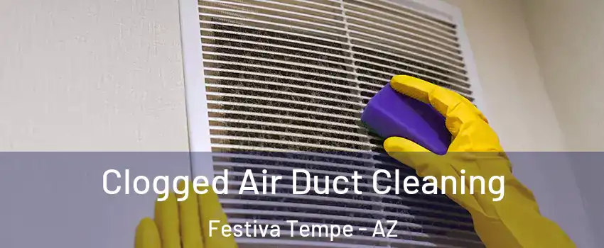 Clogged Air Duct Cleaning Festiva Tempe - AZ