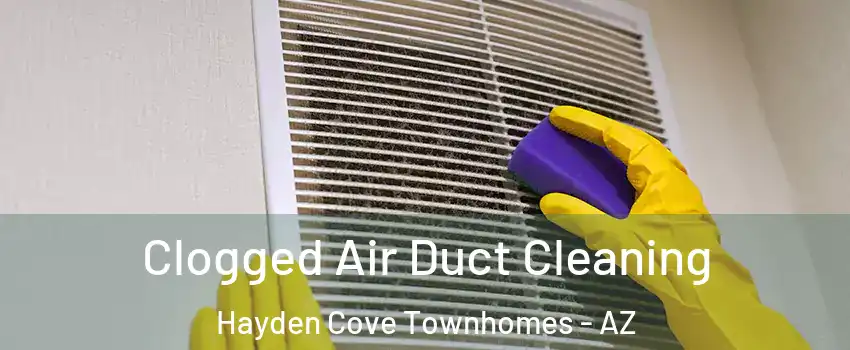 Clogged Air Duct Cleaning Hayden Cove Townhomes - AZ