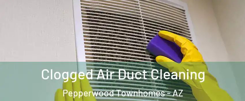 Clogged Air Duct Cleaning Pepperwood Townhomes - AZ