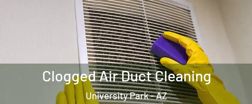 Clogged Air Duct Cleaning University Park - AZ