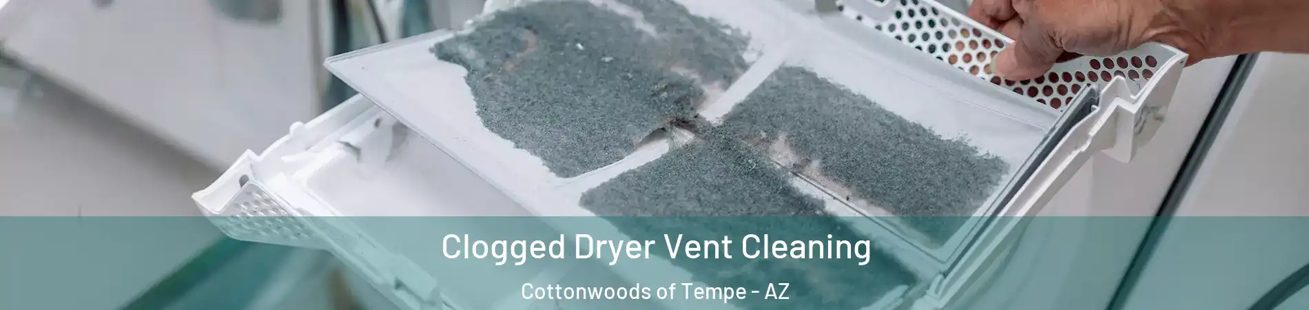 Clogged Dryer Vent Cleaning Cottonwoods of Tempe - AZ