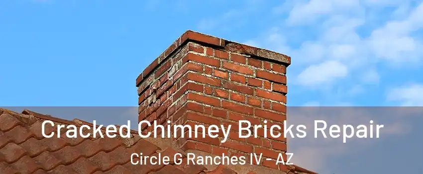 Cracked Chimney Bricks Repair Circle G Ranches IV - AZ
