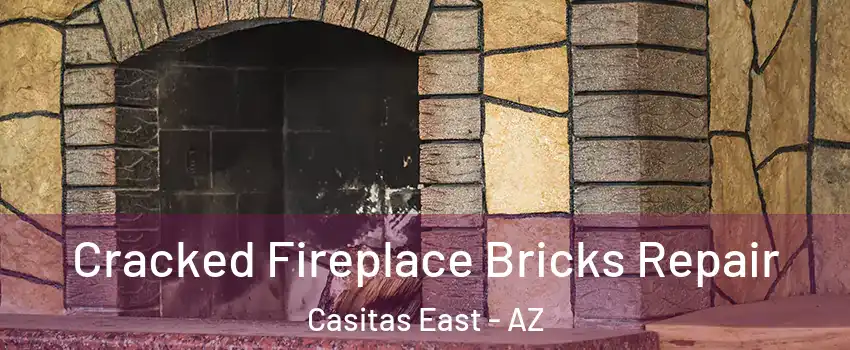 Cracked Fireplace Bricks Repair Casitas East - AZ
