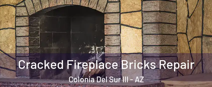 Cracked Fireplace Bricks Repair Colonia Del Sur III - AZ