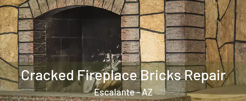 Cracked Fireplace Bricks Repair Escalante - AZ