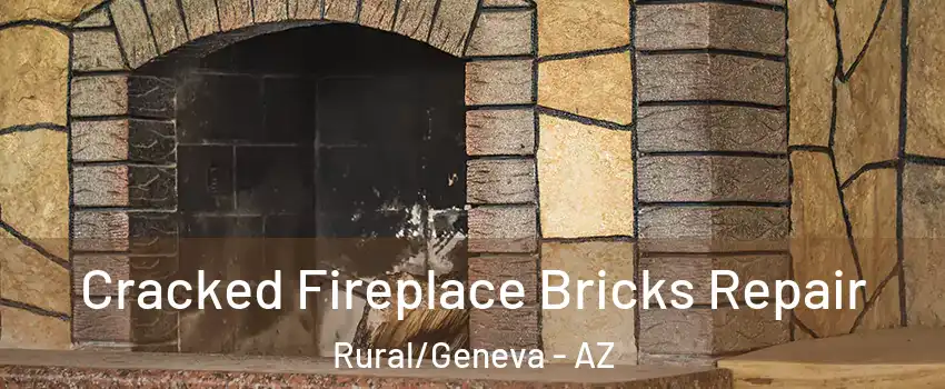 Cracked Fireplace Bricks Repair Rural/Geneva - AZ