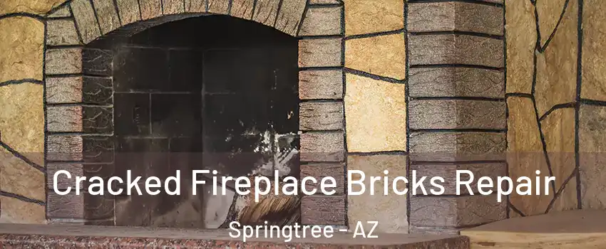 Cracked Fireplace Bricks Repair Springtree - AZ
