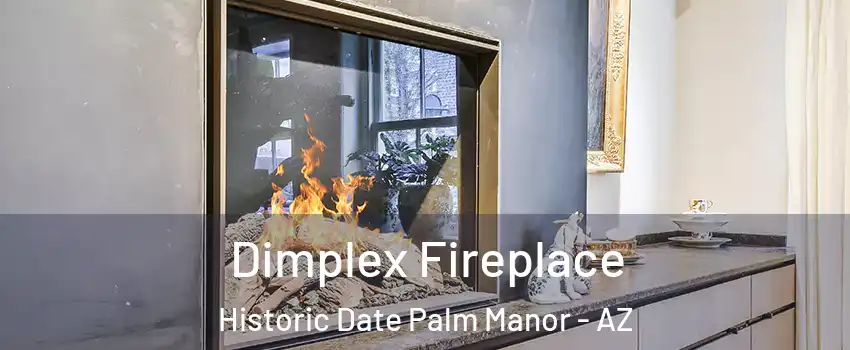 Dimplex Fireplace Historic Date Palm Manor - AZ