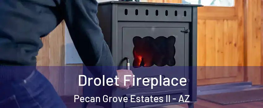 Drolet Fireplace Pecan Grove Estates II - AZ