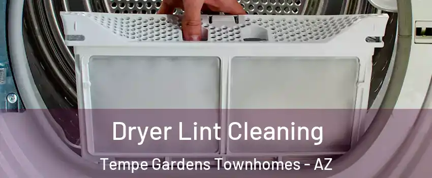 Dryer Lint Cleaning Tempe Gardens Townhomes - AZ
