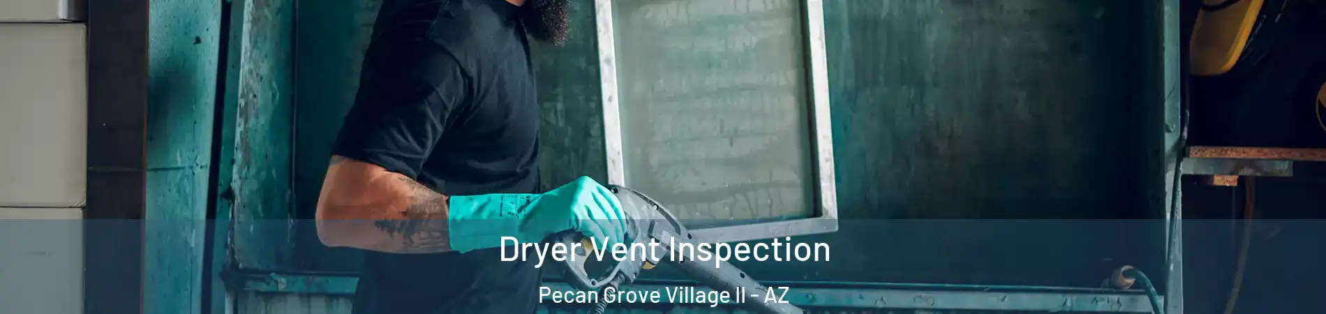 Dryer Vent Inspection Pecan Grove Village II - AZ