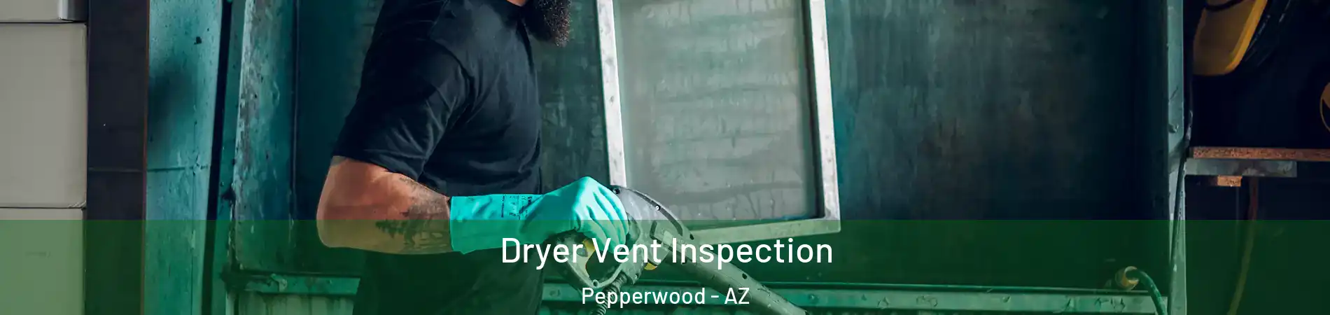 Dryer Vent Inspection Pepperwood - AZ