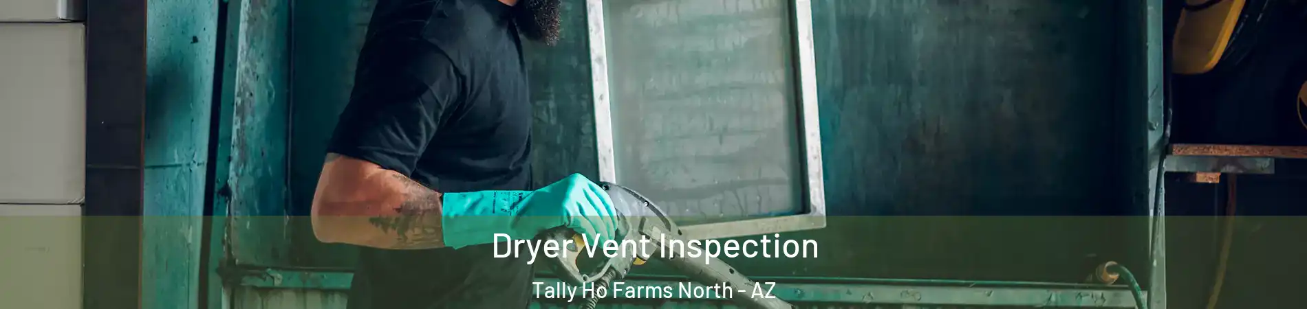 Dryer Vent Inspection Tally Ho Farms North - AZ