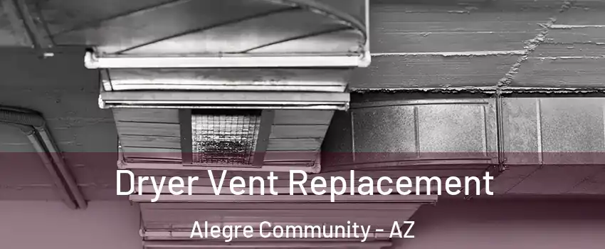 Dryer Vent Replacement Alegre Community - AZ
