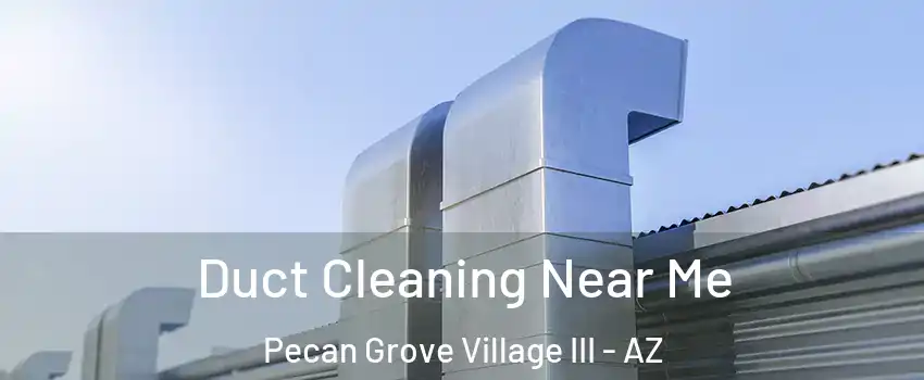 Duct Cleaning Near Me Pecan Grove Village III - AZ