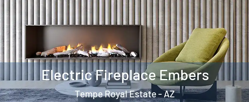 Electric Fireplace Embers Tempe Royal Estate - AZ