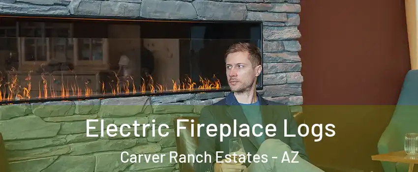 Electric Fireplace Logs Carver Ranch Estates - AZ