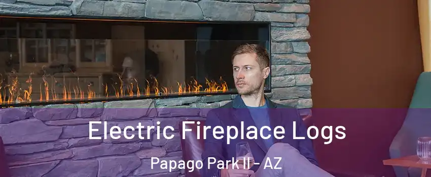 Electric Fireplace Logs Papago Park II - AZ