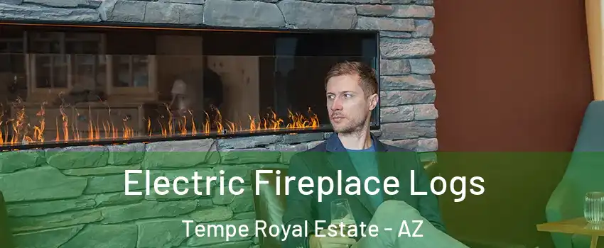 Electric Fireplace Logs Tempe Royal Estate - AZ