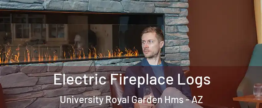 Electric Fireplace Logs University Royal Garden Hms - AZ