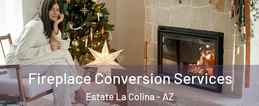 Fireplace Conversion Services Estate La Colina - AZ