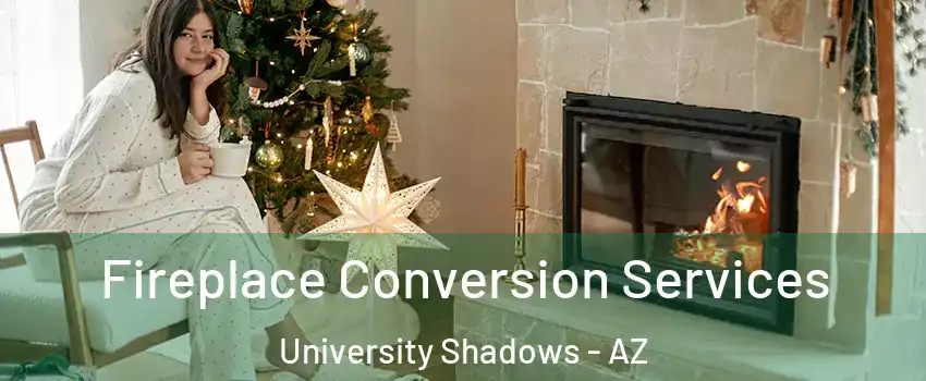 Fireplace Conversion Services University Shadows - AZ