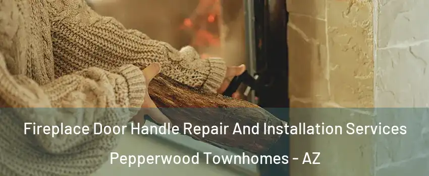 Fireplace Door Handle Repair And Installation Services Pepperwood Townhomes - AZ