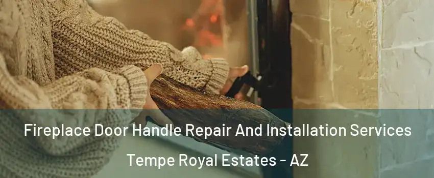 Fireplace Door Handle Repair And Installation Services Tempe Royal Estates - AZ