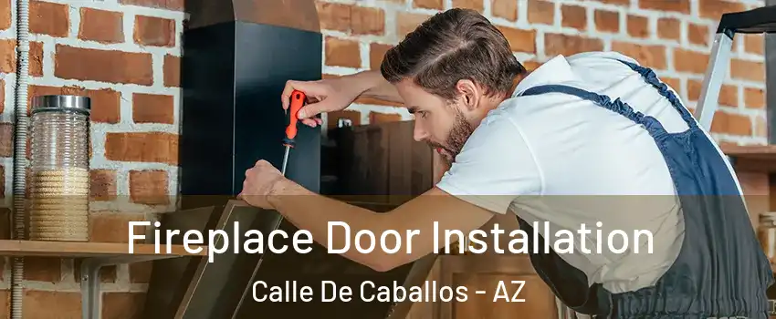 Fireplace Door Installation Calle De Caballos - AZ