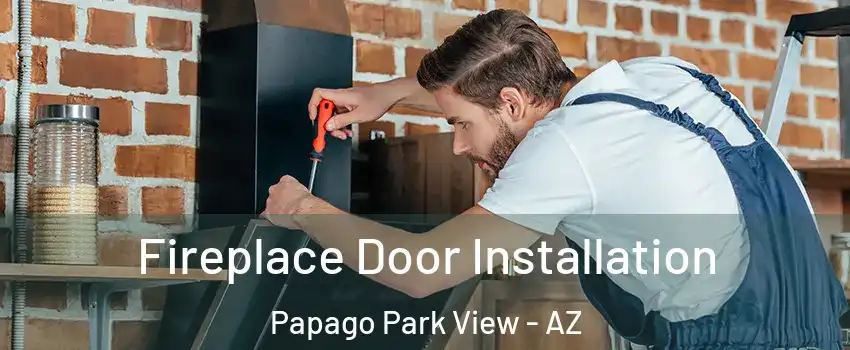 Fireplace Door Installation Papago Park View - AZ