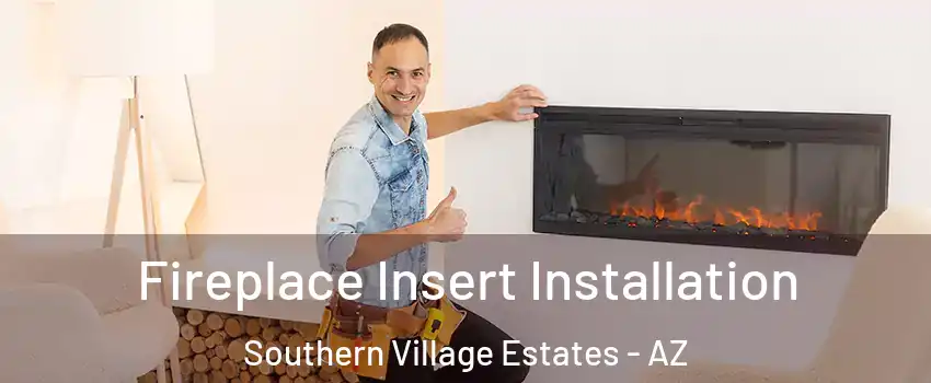 Fireplace Insert Installation Southern Village Estates - AZ