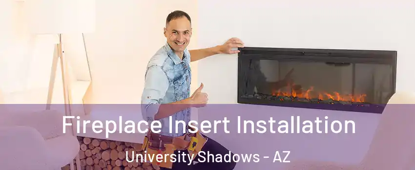 Fireplace Insert Installation University Shadows - AZ