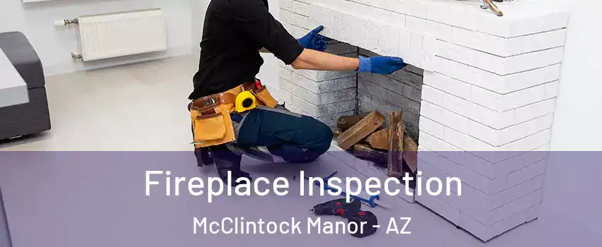 Fireplace Inspection McClintock Manor - AZ