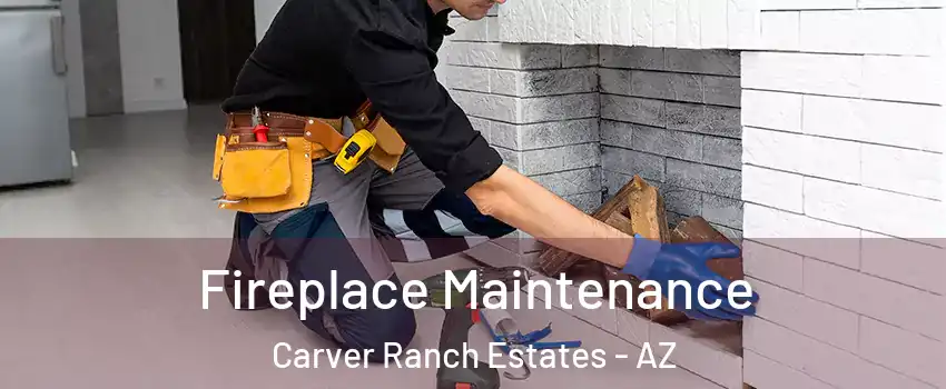 Fireplace Maintenance Carver Ranch Estates - AZ