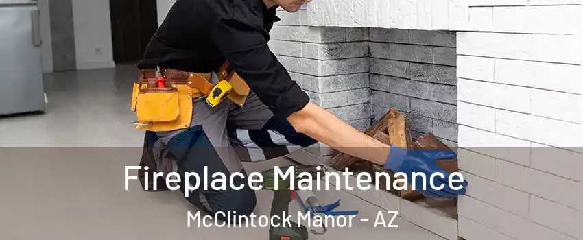 Fireplace Maintenance McClintock Manor - AZ