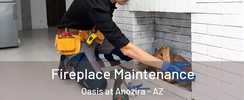 Fireplace Maintenance Oasis at Anozira - AZ