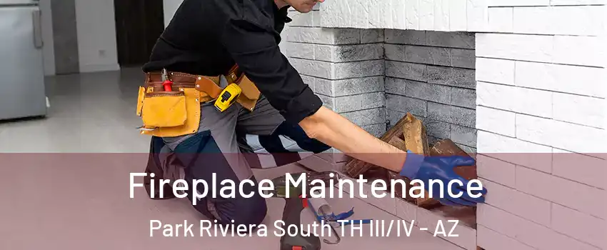 Fireplace Maintenance Park Riviera South TH III/IV - AZ