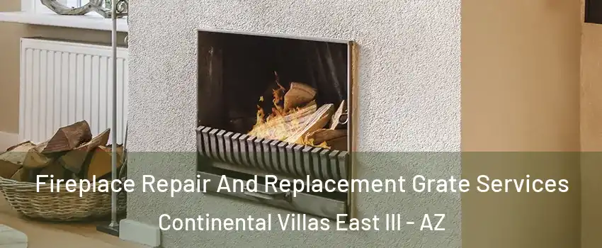 Fireplace Repair And Replacement Grate Services Continental Villas East III - AZ
