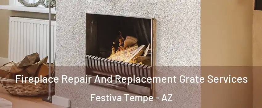Fireplace Repair And Replacement Grate Services Festiva Tempe - AZ